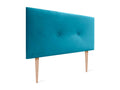 Blue Velvet Bed, 105 x 105 cm