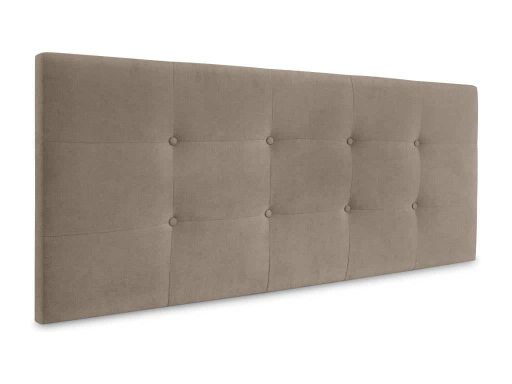 Brown Fabric Bed, 135 x 60 cm