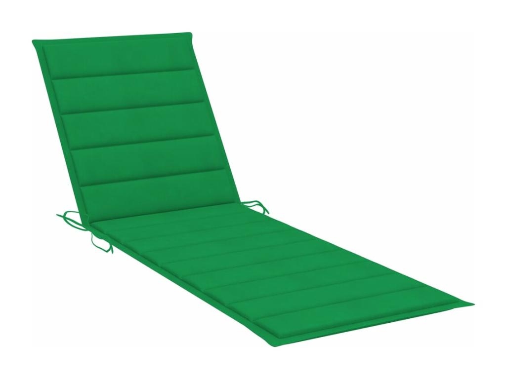 Green Lounge Chair, 200 x 70 x 31.5 cm