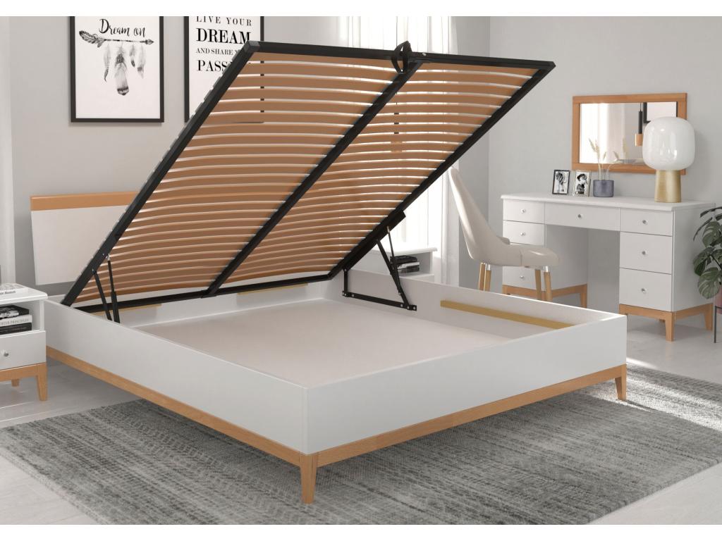 White Bed, 180 x 200 cm