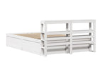 White Pine Wood Bed Frame, 160 x 200 cm