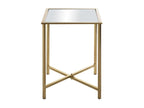 Gold Metal Side Table