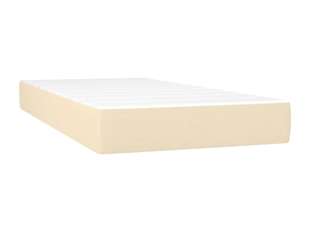 White Fabric Mattress, 80 x 200 cm