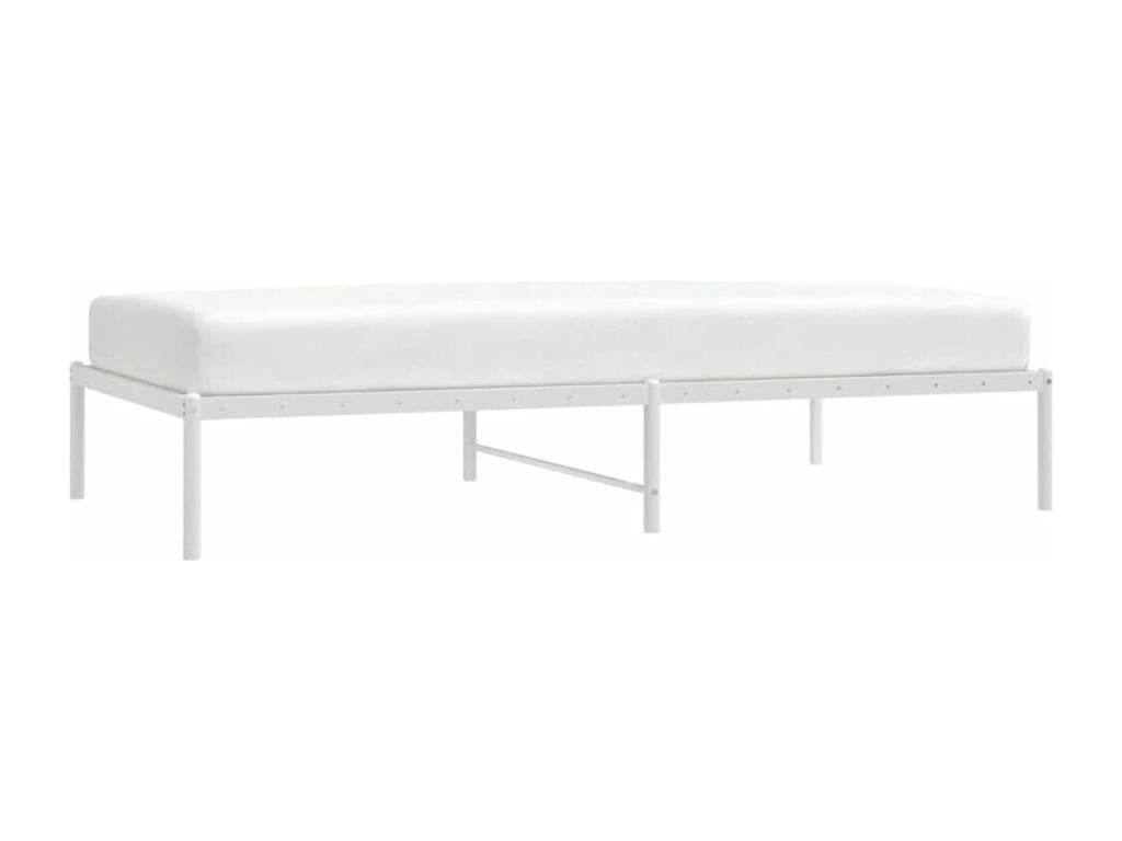 White Metal Mattress, 100 x 190 cm