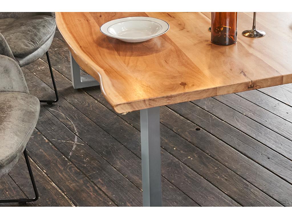 Brown Table, 80 x 80 cm