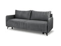 Gray Fabric Sofa Bed, 210 x 99 cm