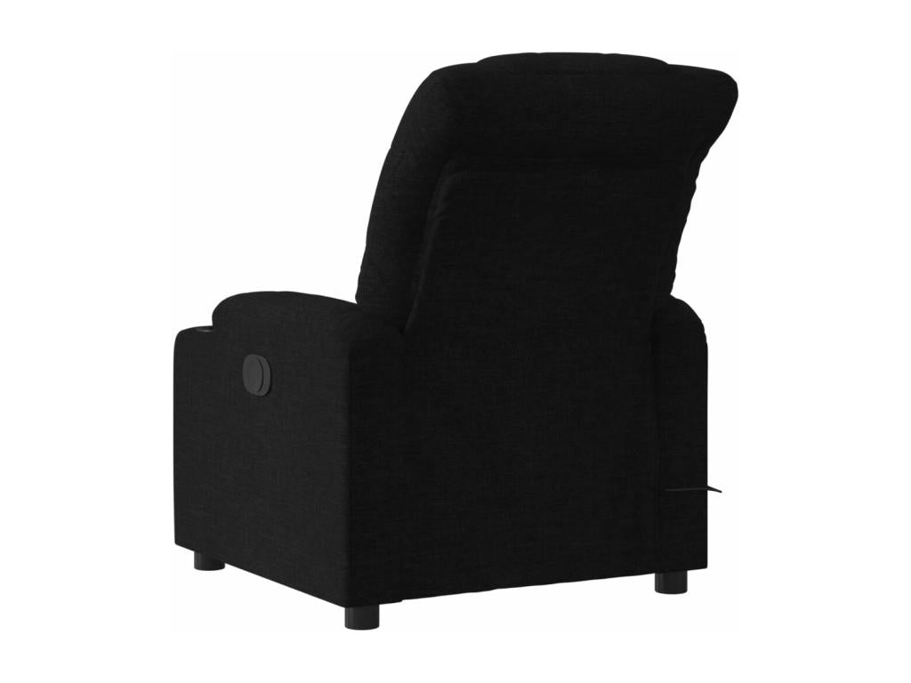 Black Fabric Accent Chair