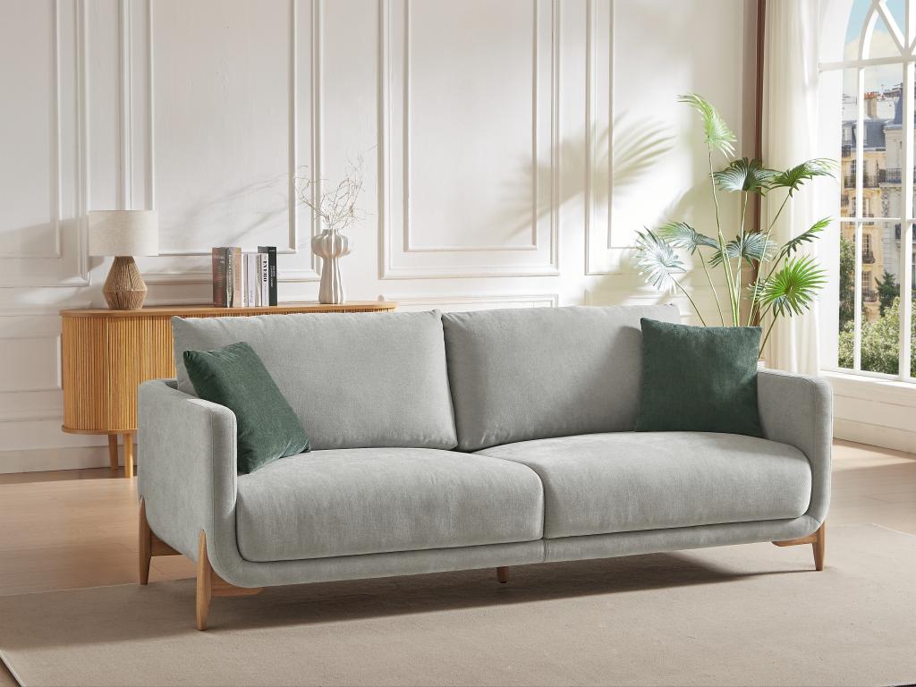 Gray Fabric Sofa