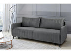 Gray Fabric Sofa Bed, 210 x 99 cm
