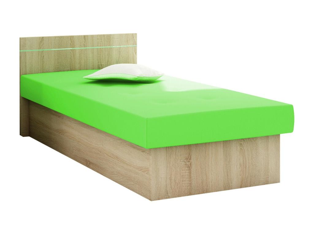 Green Bed, 80 x 192 x 68 cm