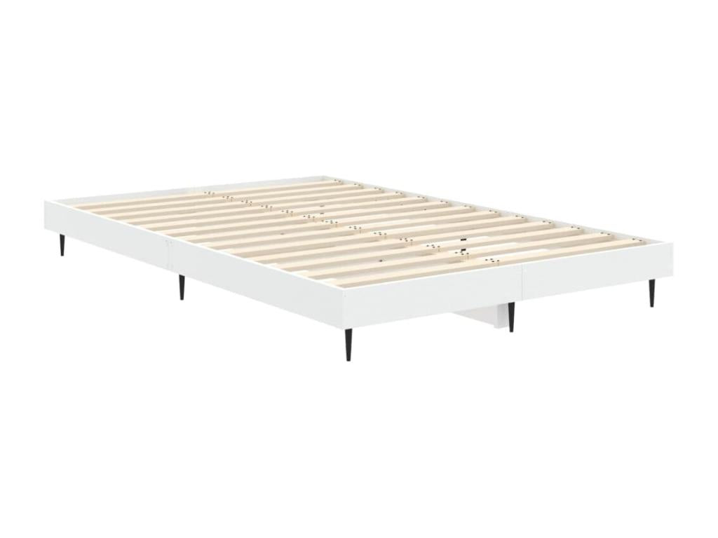White Engineered Wood Mattress, 120 x 190 cm