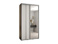Black Wardrobe, 130 x 60 x 235.2 cm - dlz1766461751412