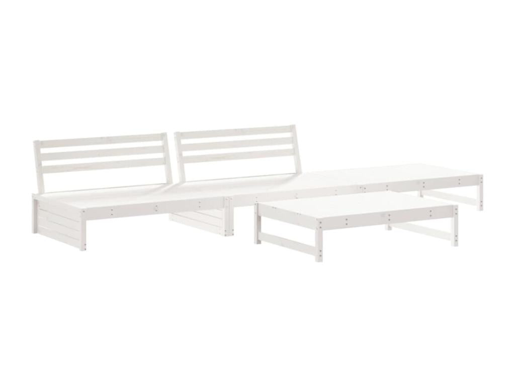 White Pine Wood Outdoor Furniture Set - dlz1766461661582