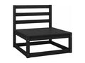 Black Pine Wood Outdoor Furniture Set - dlz1766461709069