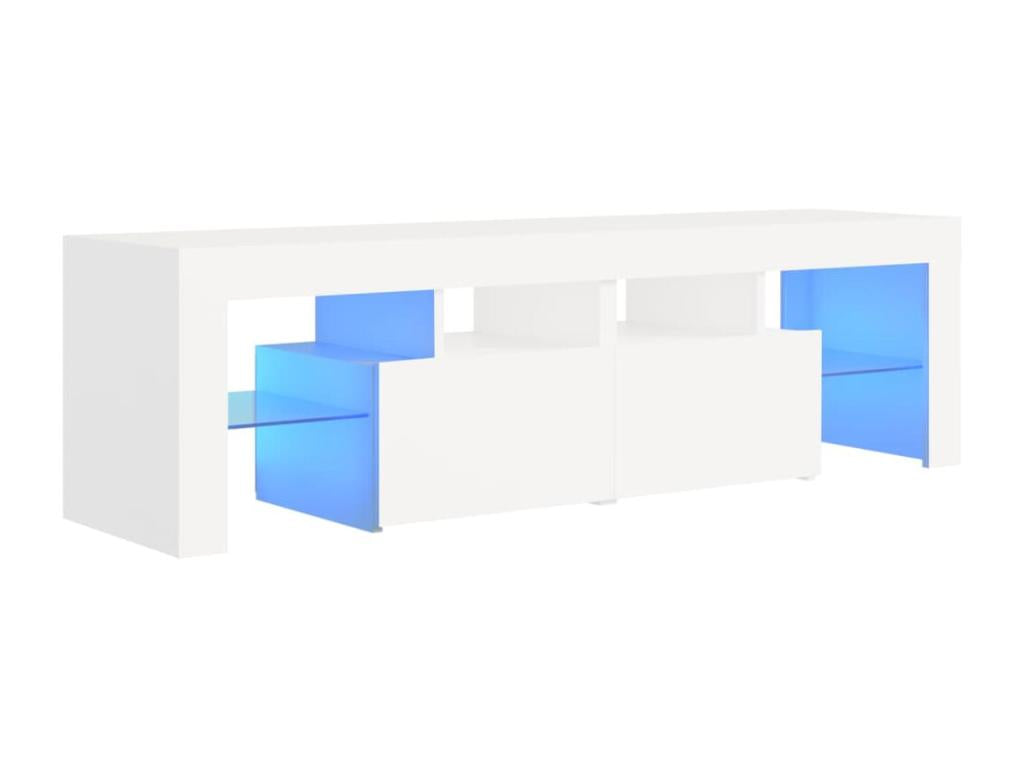 White TV Stand, 140 x 36.5 x 40 cm