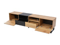Natural Oak Wood TV Stand