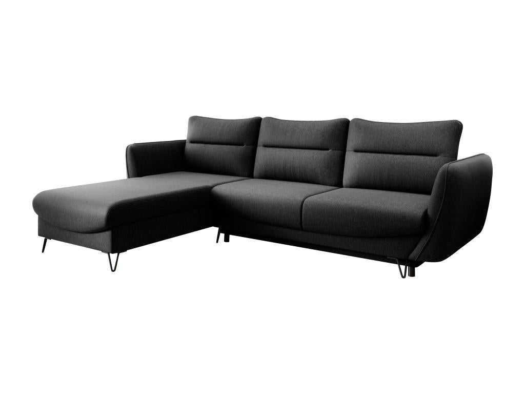 Black Fabric Sofa Bed