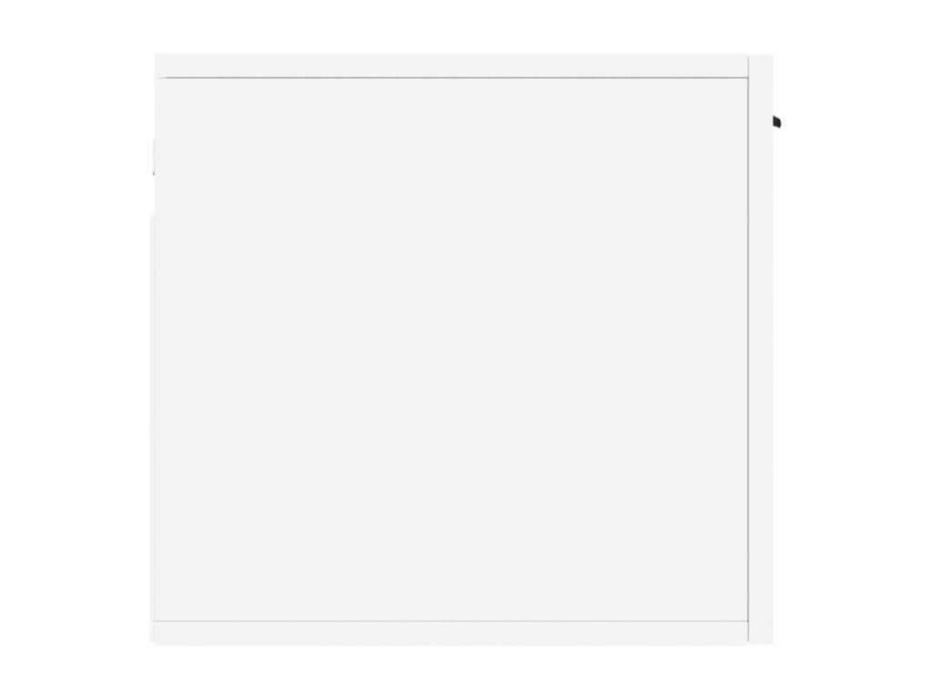 White Engineered Wood Wardrobe, 60 x 36.5 x 35 cm