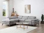 Gray Fabric Sofa Bed