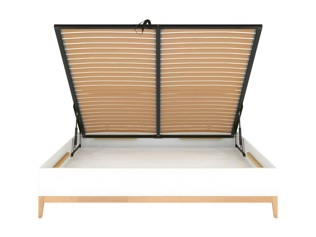 White Bed, 180 x 200 cm