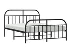 Black Metal Bed Frame, 160 x 200 cm