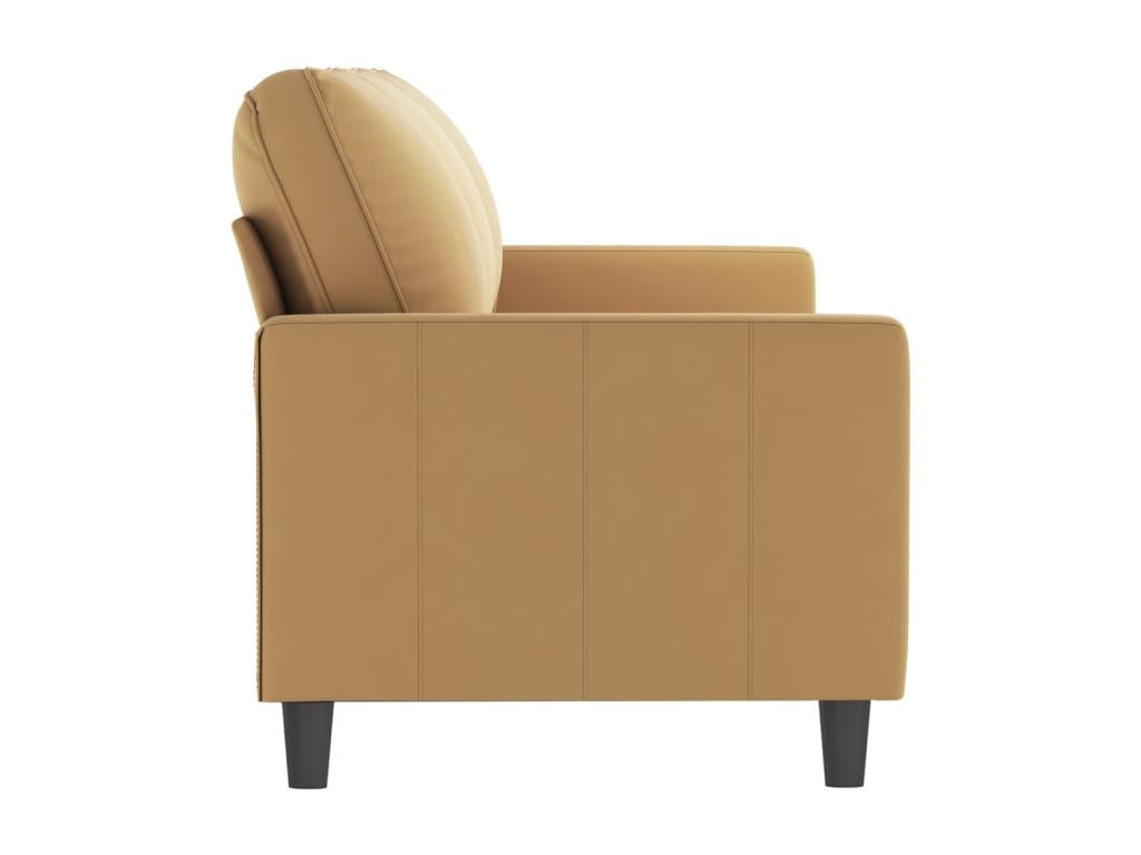 Brown Velvet Sofa - dlz1766461709609