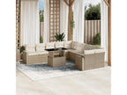 Beige Woven Resin Wicker Outdoor Furniture Set - dlz1766460972682