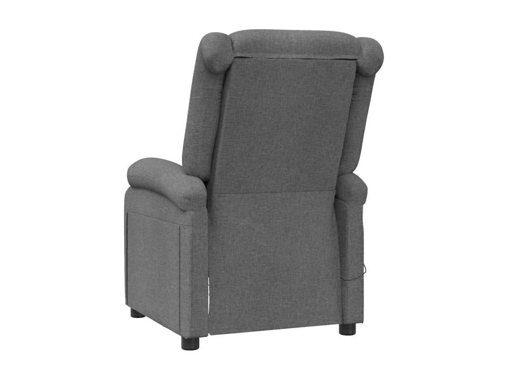 Gray Fabric Accent Chair - dlz1766461847579