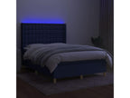 Blue Fabric Mattress, 140 x 190 cm