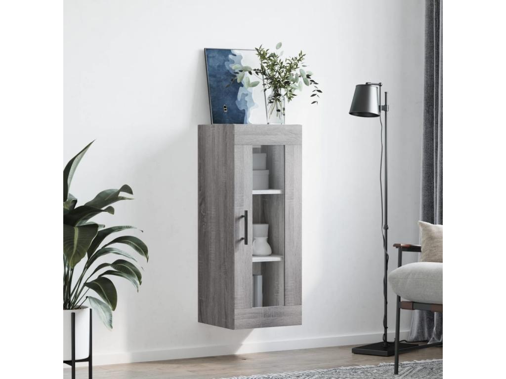 Gray Wardrobe, 34.5 x 34 x 90 cm