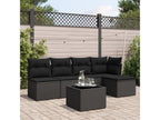 Black Woven Resin Wicker Outdoor Furniture Set - dlz1766460973579
