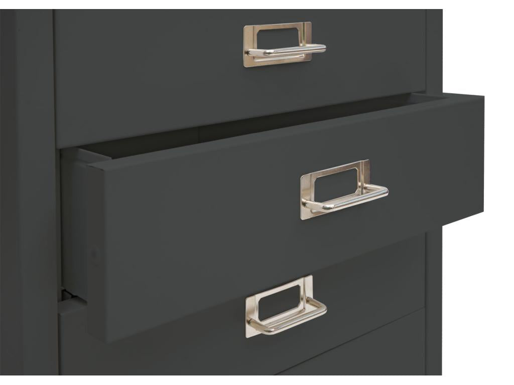 Anthracite Metal Wardrobe, 75 x 40 x 41 cm