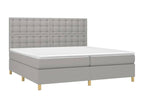Gray Fabric Mattress, 200 x 200 cm