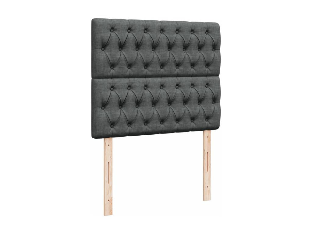 Gray Fabric Mattress, 120 x 190 cm