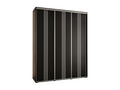 Black Wardrobe, 190 x 45 x 235.2 cm - dlz1766461728578