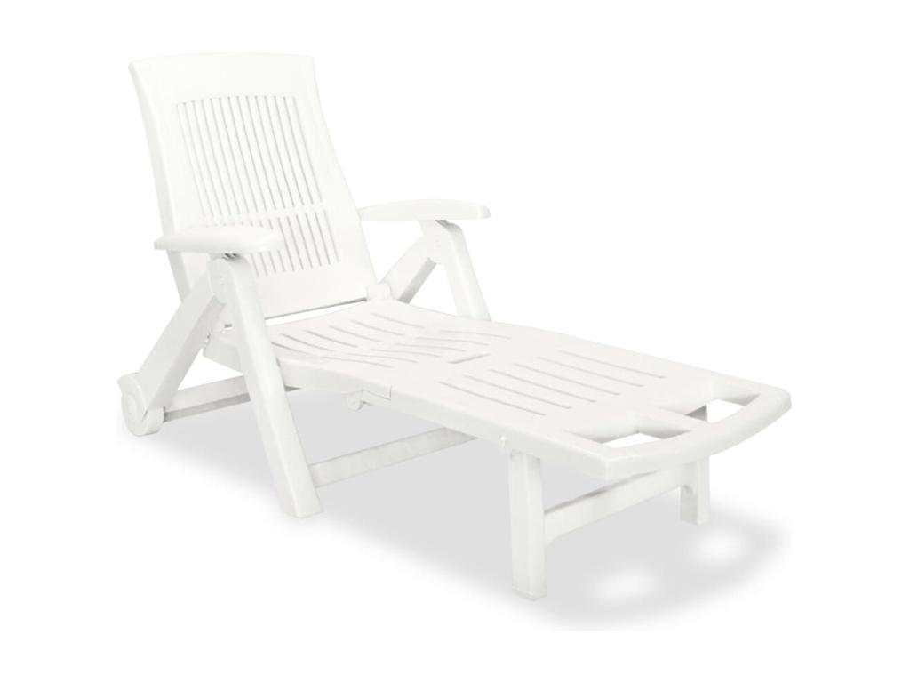 White Chaise Lounge