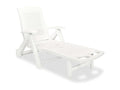 White Chaise Lounge