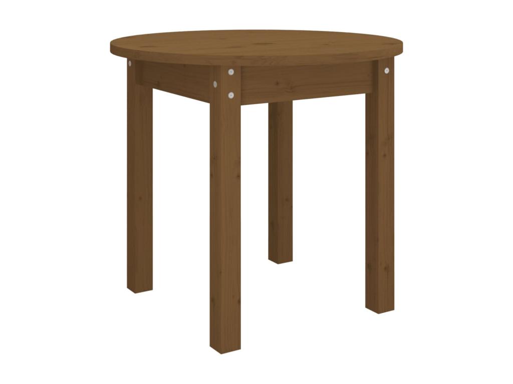 Brown Solid Wood Coffee Table, 45 x 40 cm