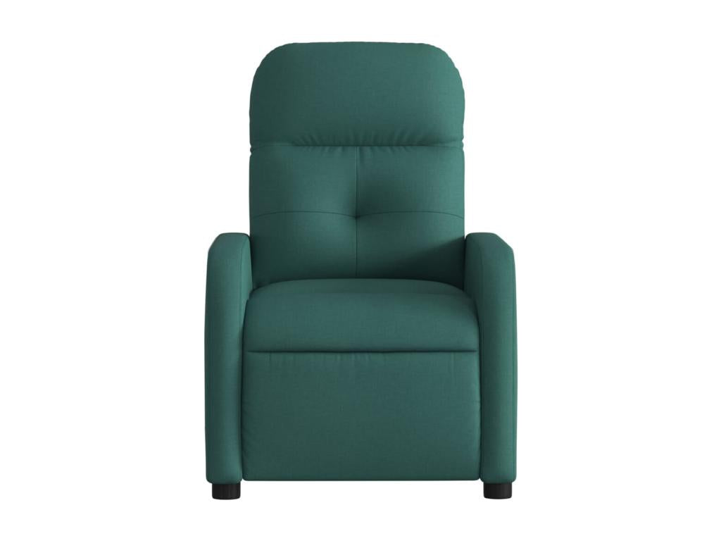 Green Fabric Accent Chair