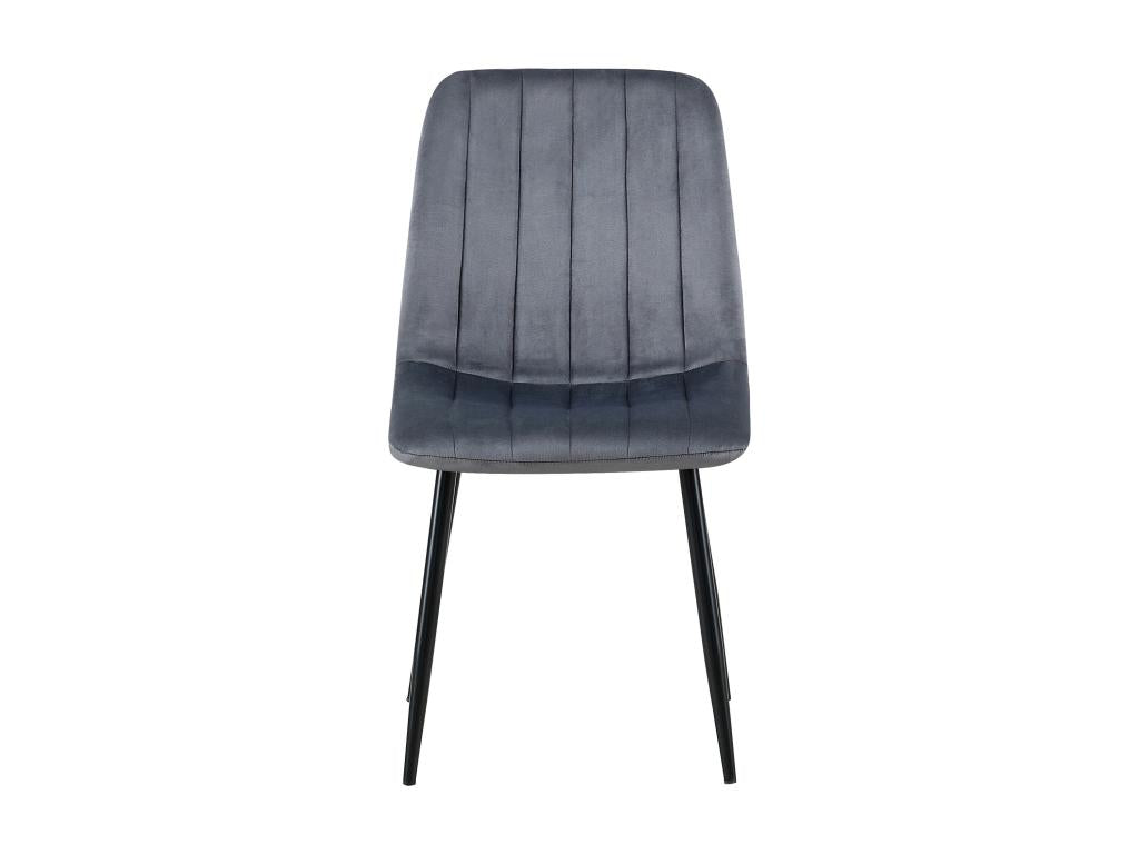 Anthracite Velvet Chair
