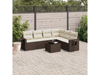 Brown Woven Resin Wicker Outdoor Furniture Set - dlz1766461305849