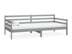Gray Pine Wood Mattress, 90 x 200 cm