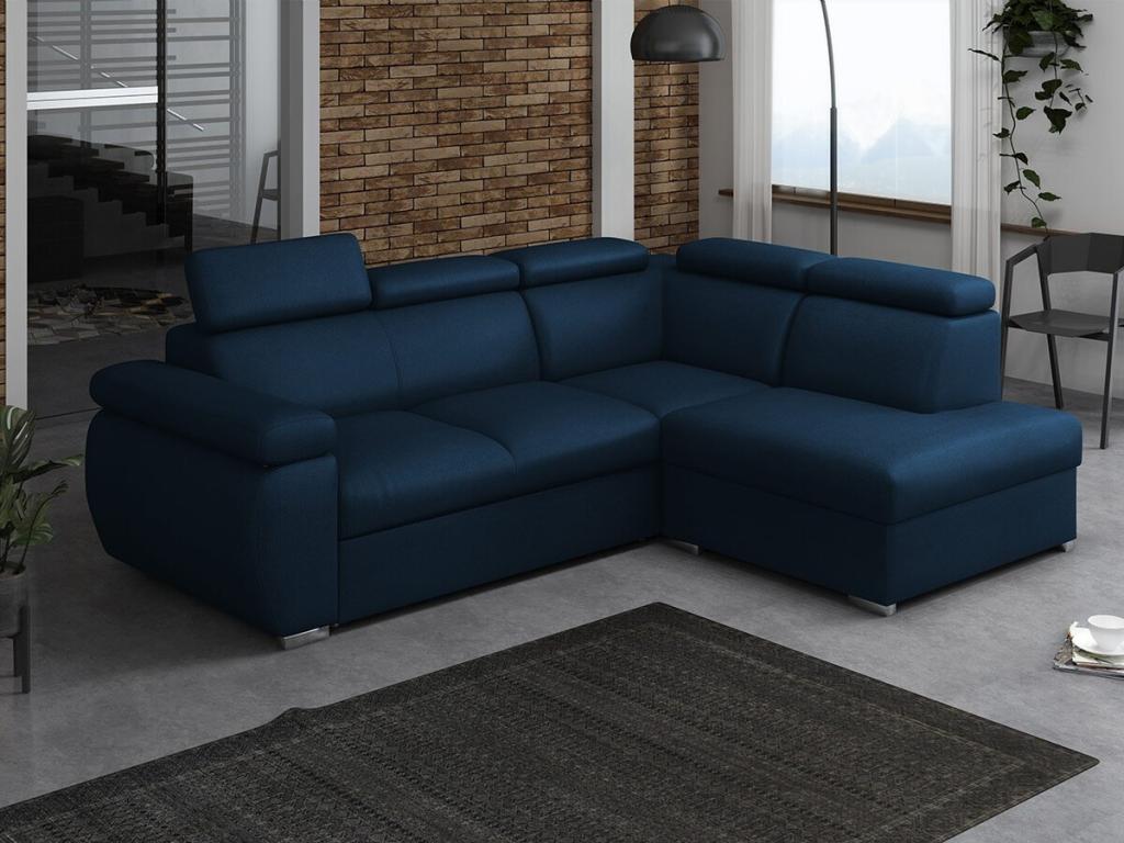 Blue Sofa, 260 x 200 x 85 cm