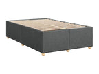 Gray Fabric Mattress, 120 x 190 cm