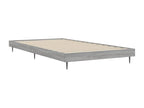 Gray Engineered Wood Bed Frame, 90 x 200 cm