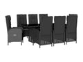 Black Woven Resin Wicker Home Furniture - dlz1766461393646