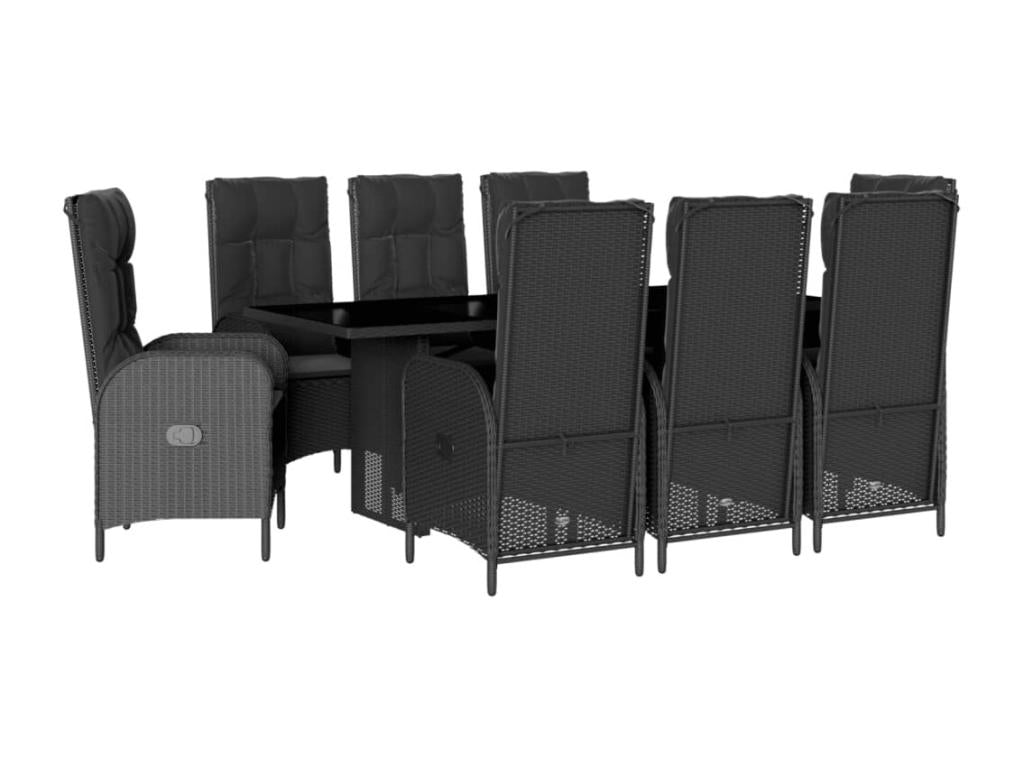 Black Woven Resin Wicker Home Furniture - dlz1766461393646